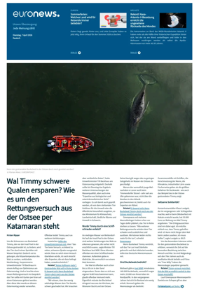 Cover of Euronews (German Edition)