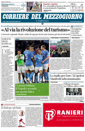 Cover of Corriere del Mezzogiorno (Campania)