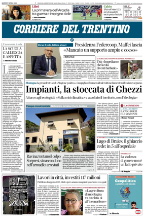 Cover of Corriere del Trentino