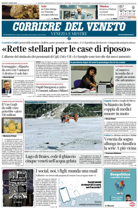 Cover of Corriere del Veneto (Venezia e Mestre)