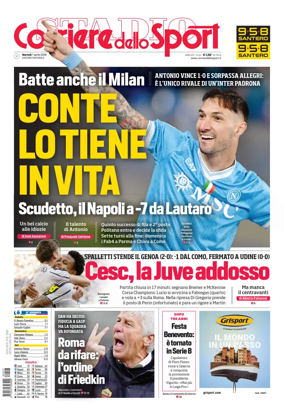 Cover of Corriere dello Sport (Nazionale)