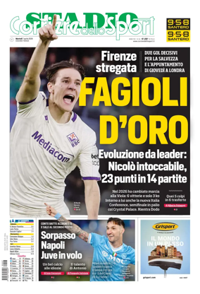 Cover of Corriere dello Sport Stadio (Firenze)