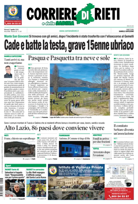 Cover of Corriere di Rieti