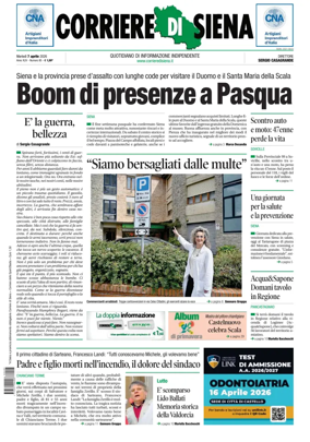 Cover of Corriere di Siena