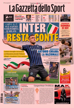 Cover of La Gazzetta dello Sport - Napoli
