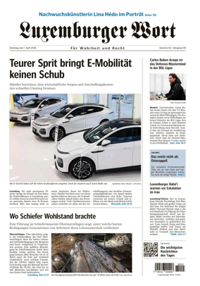 Cover of Luxemburger Wort