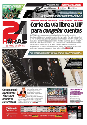 Cover of 24 Horas - El diario sin limites