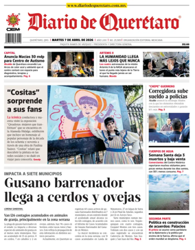 Cover of Diario de Queretaro