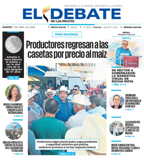 Cover of El Debate de Los Mochis