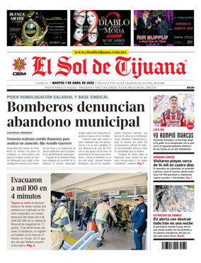 Cover of El Sol de Tijuana