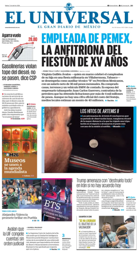 Cover of El Universal