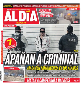 Cover of Periodico Al Dia (Irapuato)