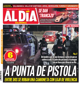 Cover of Periodico Al Dia (Salamanca)
