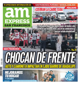 Cover of Periodico AM Express (San Francisco del Ricon)
