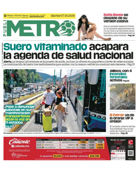 Cover of Publimetro Guadalajara