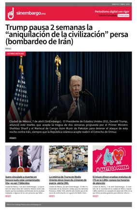 Cover of Sin Embargo destacadas