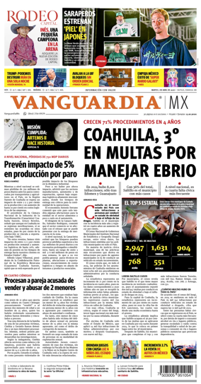 Cover of Vanguardia