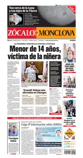 Cover of Zocalo Monclova