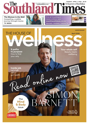 Cover of The Southland Times