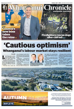 Cover of Whanganui Chronicle