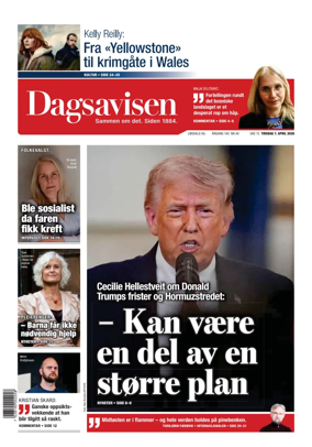 Cover of Dagsavisen