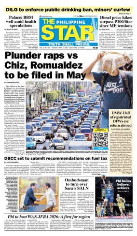 Cover of The Philippine Star
