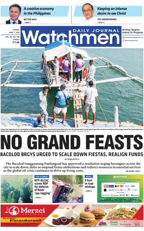 Cover of Watchmen Daily Journal