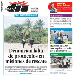 Cover of El Nuevo Dia