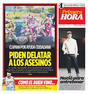 Cover of Primera Hora