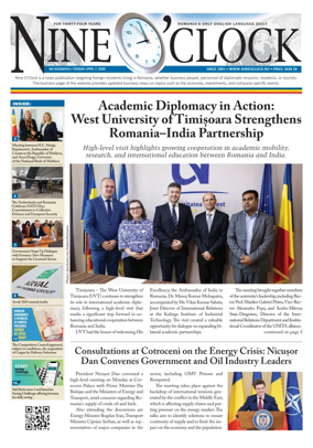 Cover of Nine o clock (Romania) Daily