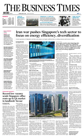 Cover of The Business Times