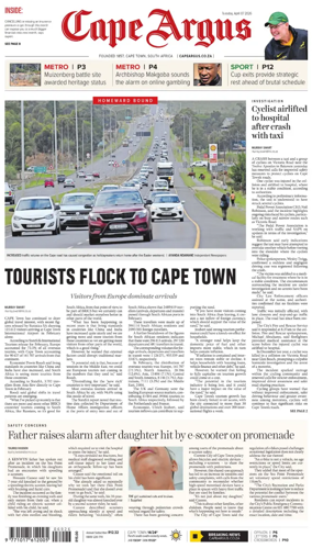 Cover of Cape Argus (PM Edition)