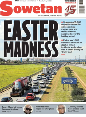 Cover of Sowetan