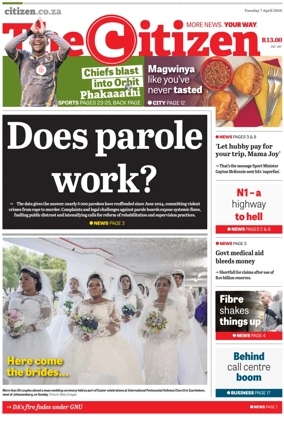 Cover of The Citizen (Gauteng)