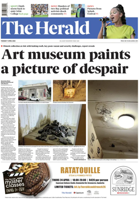 Cover of The Herald (South Africa)