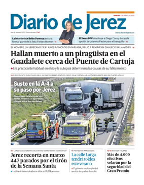 Cover of Diario de Jerez