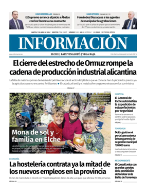 Cover of Diario Informacion (Elche y Vega Baja)