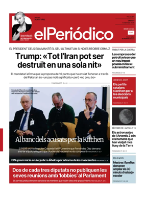 Cover of El Periodico - Catala