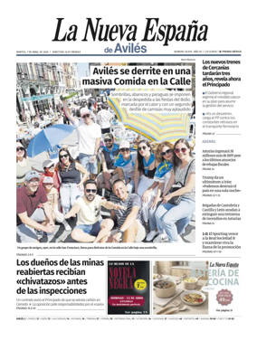 Cover of La Nueva Espana (Aviles)