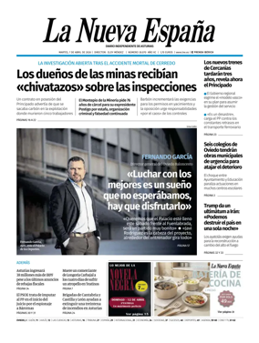 Cover of La Nueva Espana (Oviedo)