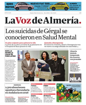 Cover of La Voz de Almeria