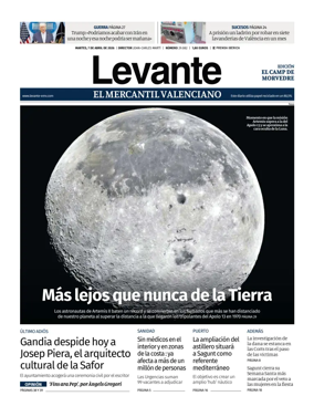 Cover of Levante EMV (Morvedre)