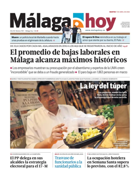 Cover of Malaga Hoy