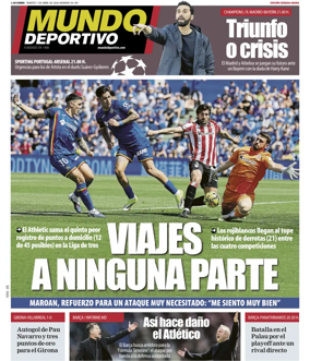 Cover of Mundo Deportivo (Bizkaia-Araba)
