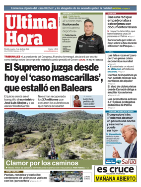 Cover of Ultima Hora