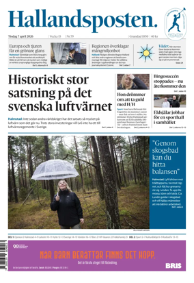 Cover of Hallandsposten