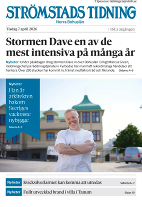 Cover of Stromstads Tidning
