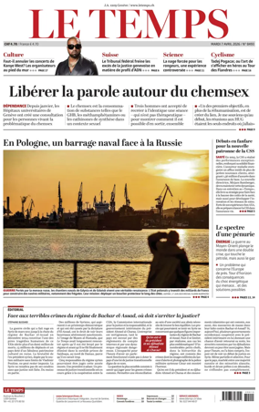 Cover of Le Temps