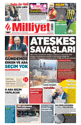 Cover of Milliyet