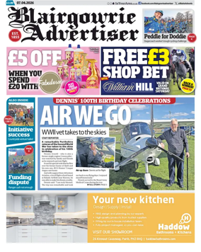 Cover of Blairgowrie Advertiser